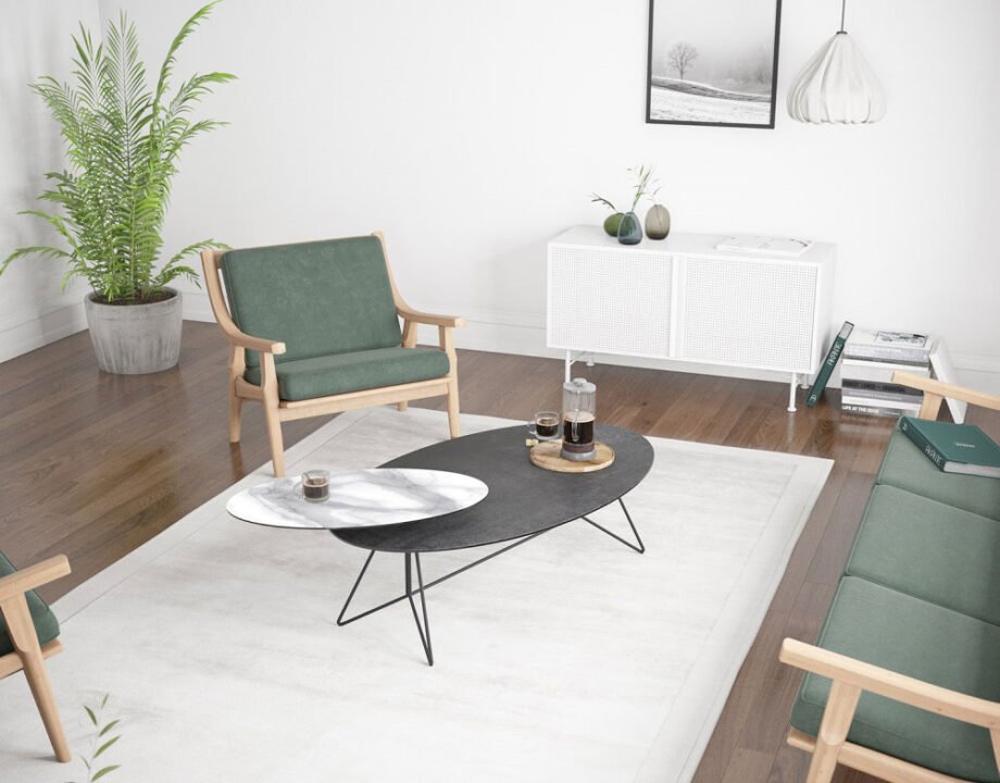 Isle Tablet Coffee Tables by XO Collection